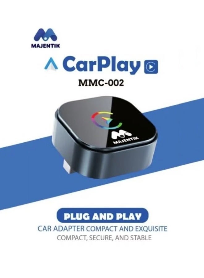 majentik Wireless Adapter CarPlay & Android Auto – Stable Fast Connection - Image 1